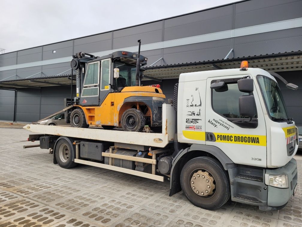 Transport autolaweta pomocy drogowa holowanie S8