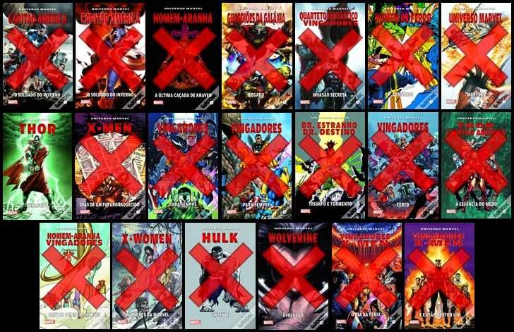 Livros Universo Marvel (Capa Dura, Portes Grátis)