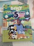 Książka dla dzieci „Bluey, Bajki 5 minut przed snem”