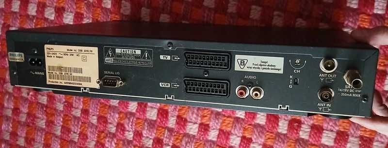 Philips Digital Satellite Receiver DVB – dekoder retro