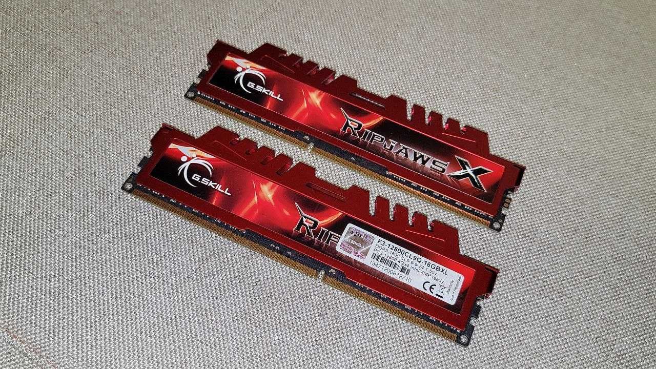 Оперативна пам'ять ПК G.Skill DDR3 2х4 8Gb  1600MB