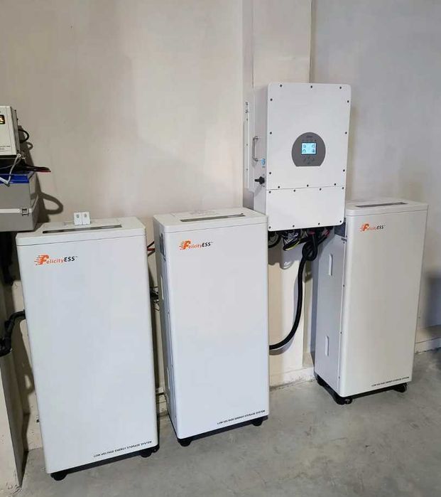 Instalacja fotowoltaika 10kW, Hybryda 10kW magazyn energii 15kWh