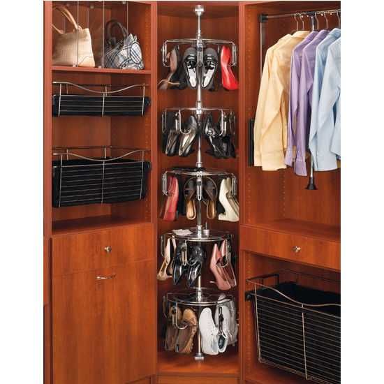 Obrotowy stojak wieszak na buty damskie 25 PAR Rev-A-Shelf USA design