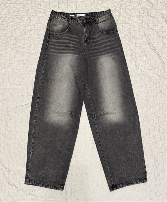 Темно-коричневі широкі джинси baggy