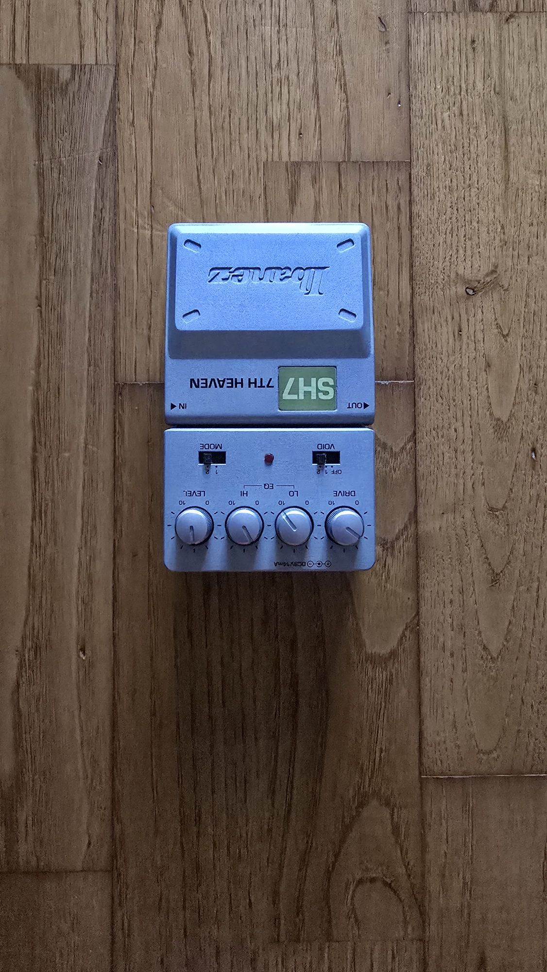 Pedal Ibanez SH7 7th Heaven - Overdrive/Distortion