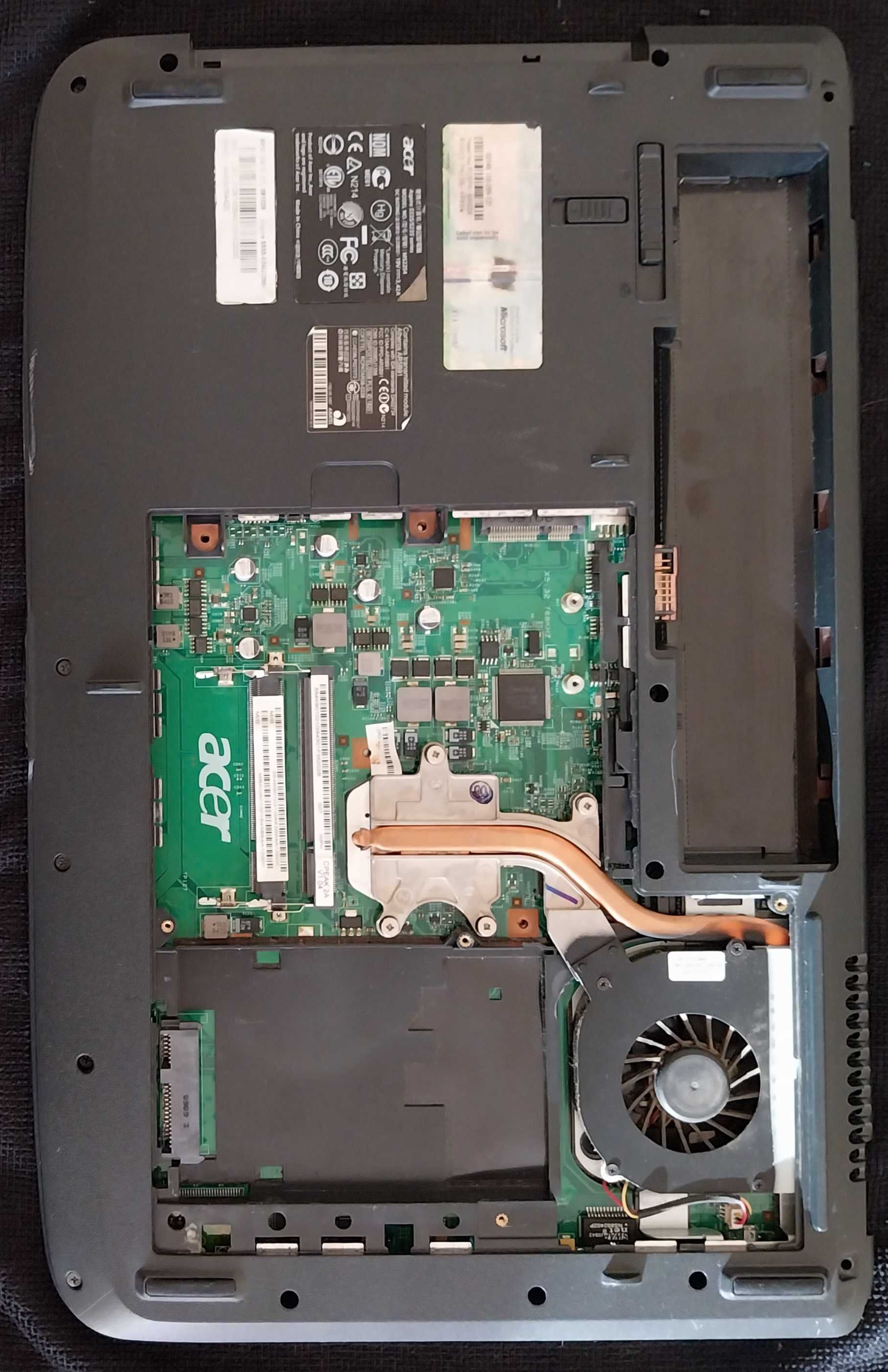 Teclado completo para Acer Aspire 5535