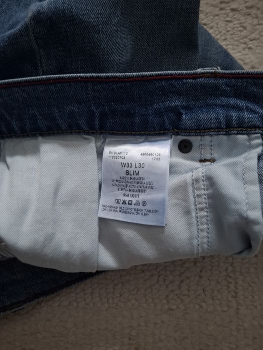 Spodnie Wrangler Slim W33 L30 męskie