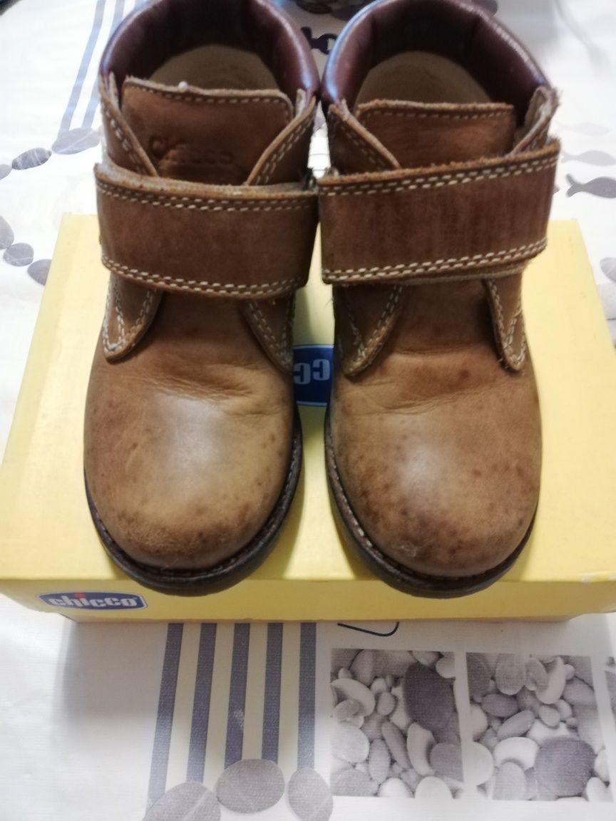 Botas Chicco em pele