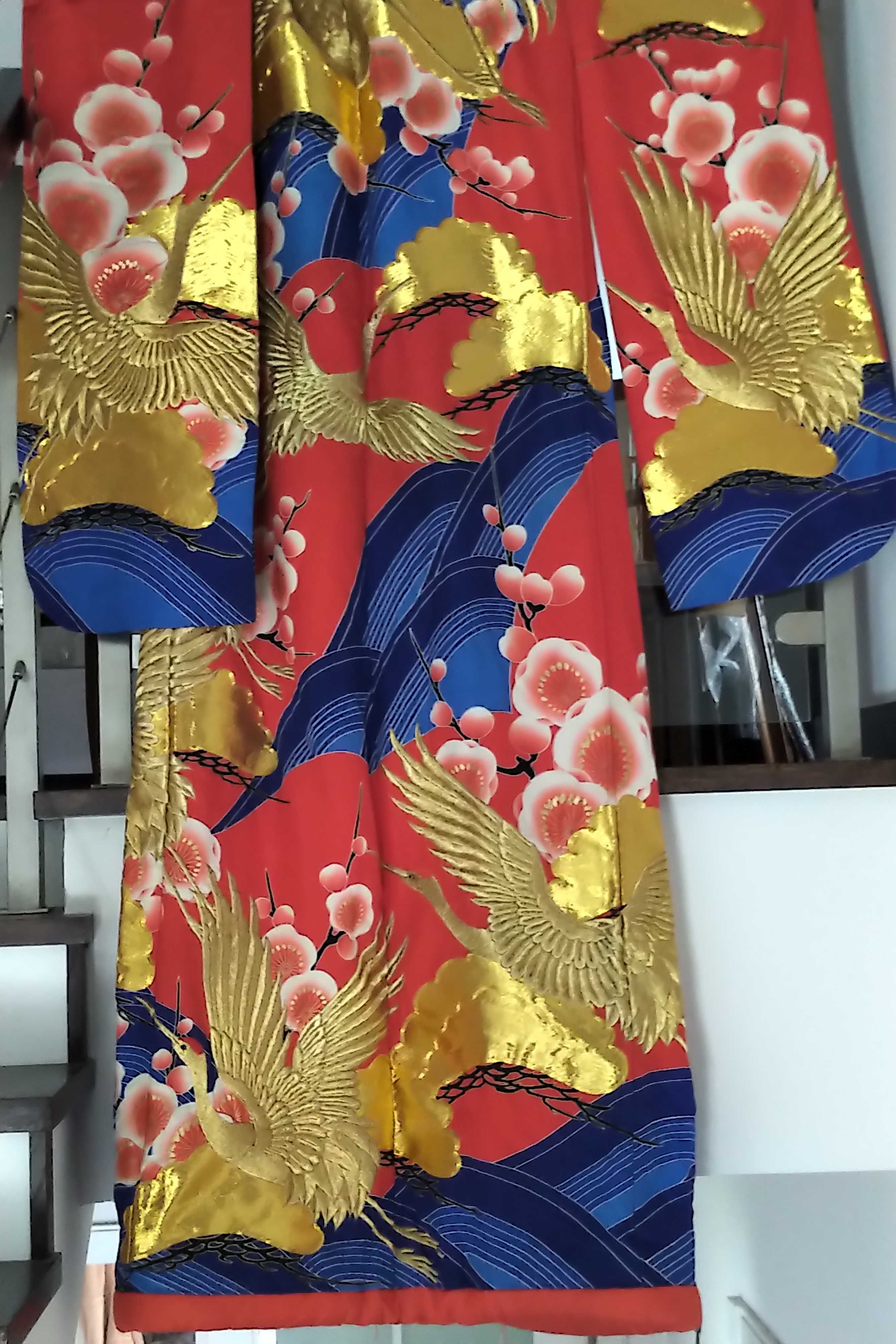 Kimono weselne piekne orginalne Japonskie Uchikake  jakosc premium