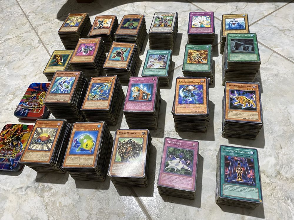 Cartas yu gi oh de todos os tipos