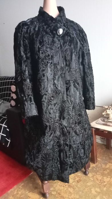 Espectacular Casaco de Pele Original - Costura de Alta Qualidade