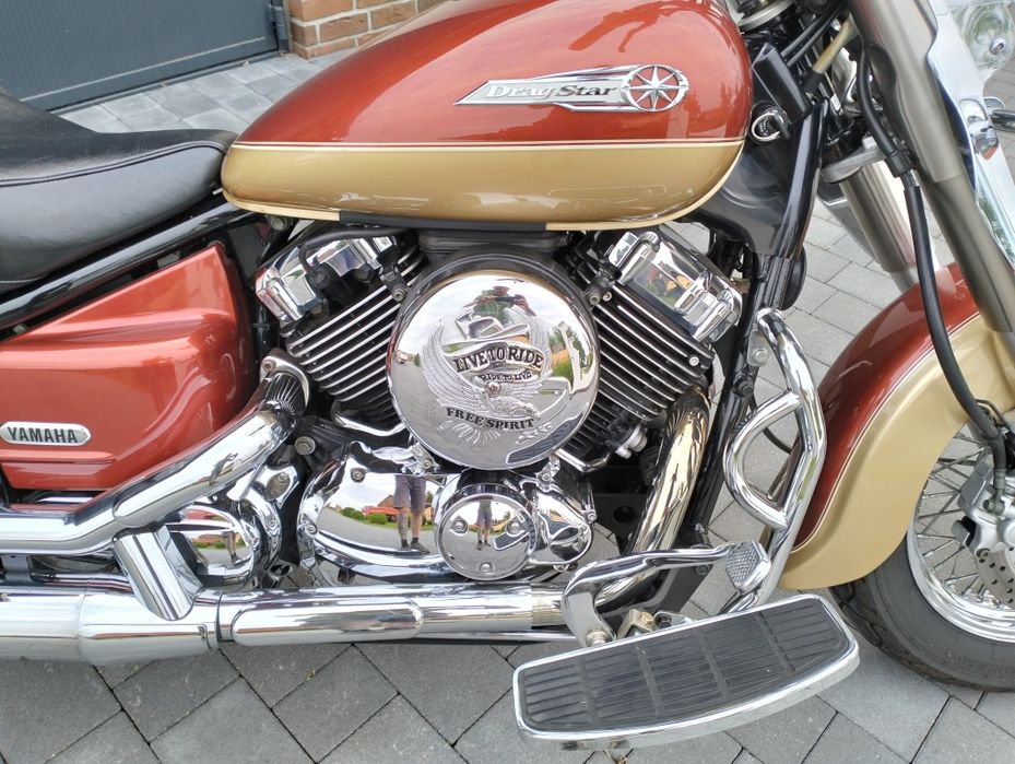 Yamaha XVS 650 Drag Star,  Classic , bezwypadkowy, ubrany, Dragstar