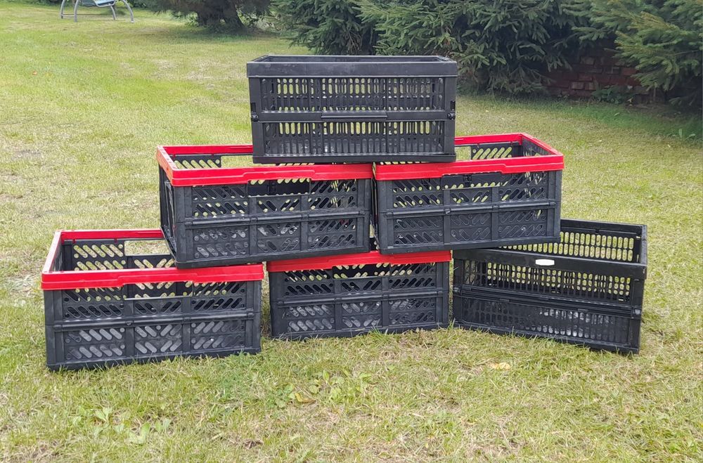 Skrzynka plastikowa rozkładana polskiej firmy mocne