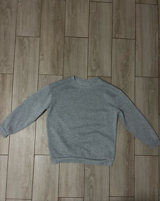 Сірий світшот розмір М