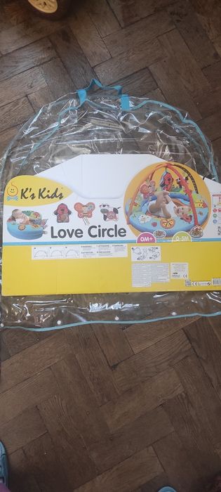 Розвиваючий килимок K'S Kids Love Circle