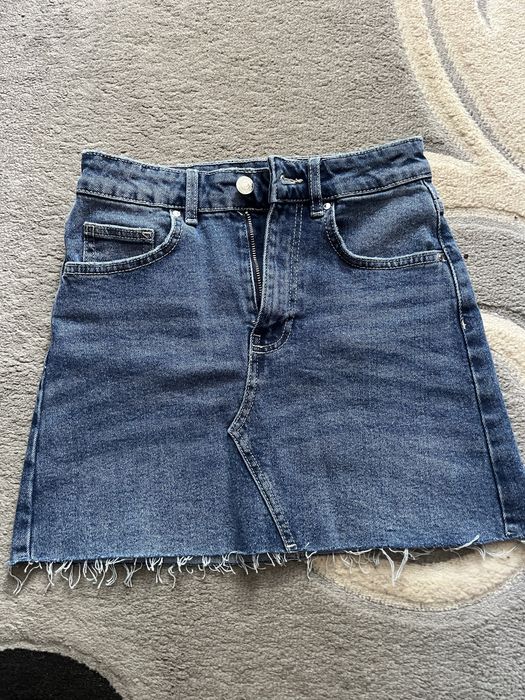 Джинсовая юбка xs-s