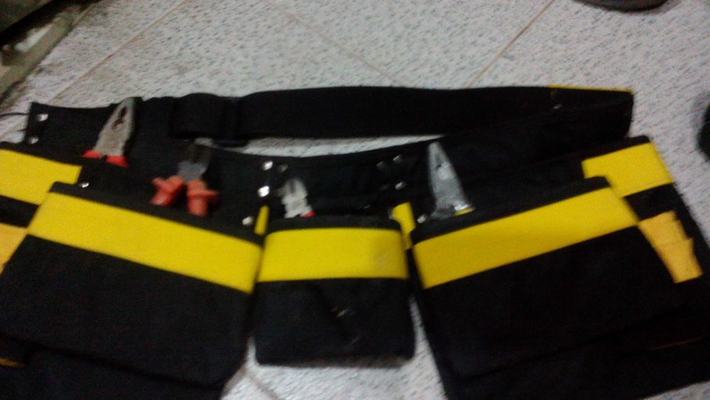 Bolsa de ferramentas colocar a cintura, Colete trabalho p/ ferramentas