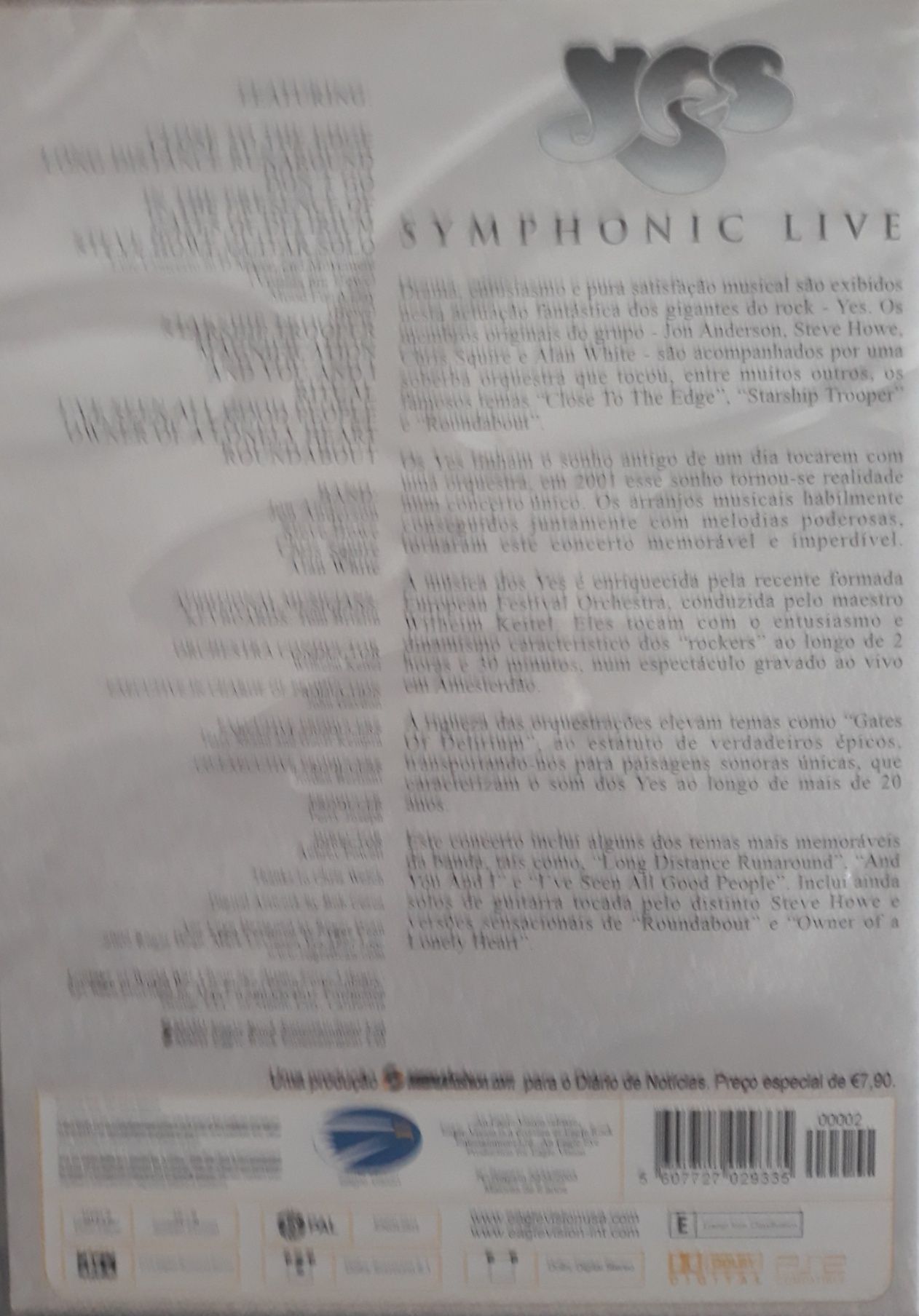 DVD Yes - Symphonic Live
