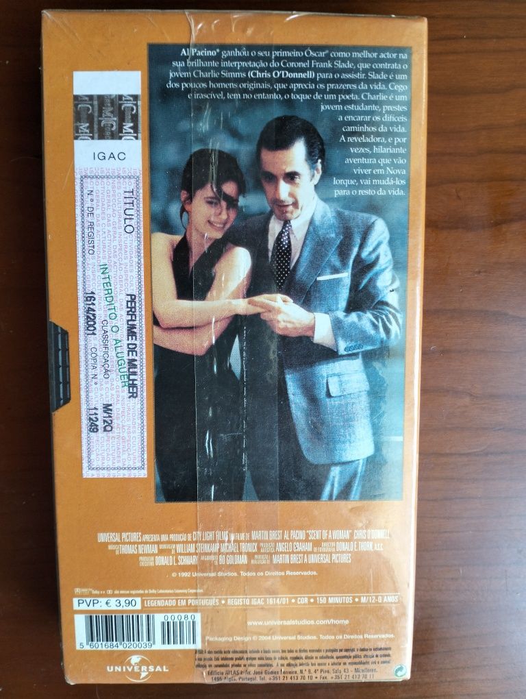 Antiga VHS Perfume de Mulher