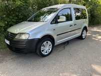 Vw Caddy 1.9 tdi 5 osob klima hak skrzydełka
