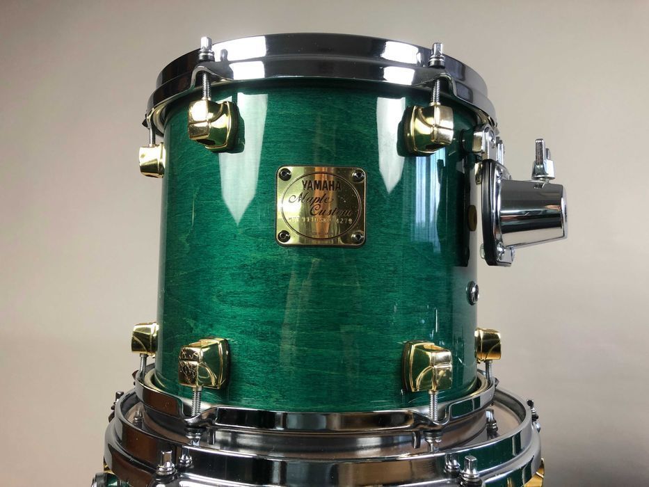 Perkusja Yamaha Maple Custom 22”/10”/12”/14” Turquoise