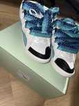Lanvin Curb White/Blue