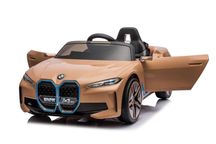 Samochód BMW i4 na akumulator auto dla dzieci PILOT USB MP3 auto 4x4