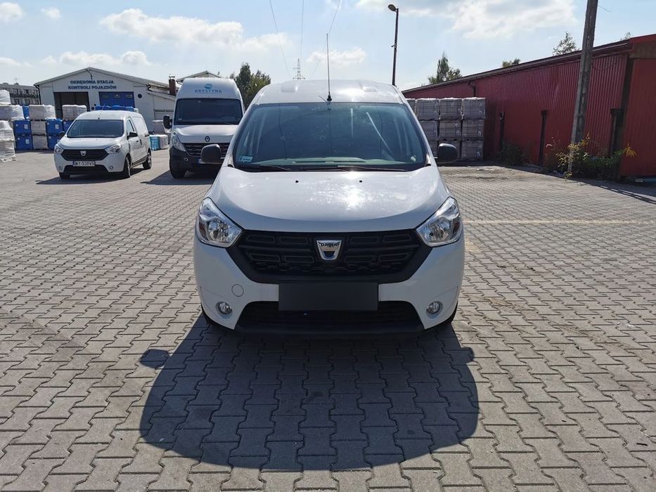 Dacia Dokker Dacia Dokker Van 2020 1 wł. ASO ON 95 KM Bezwypadkowy Brutto F.VAT