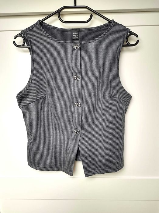 Bluzka, top bez rękawów, Soleia, S