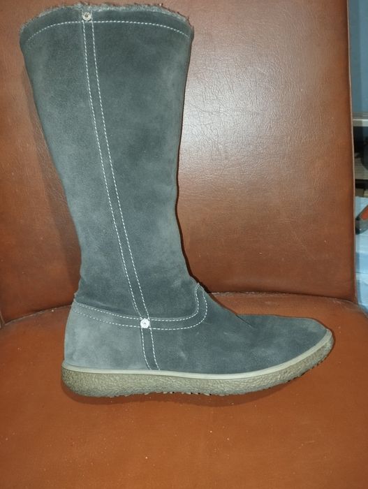 Сапожки жіночі,замшеві