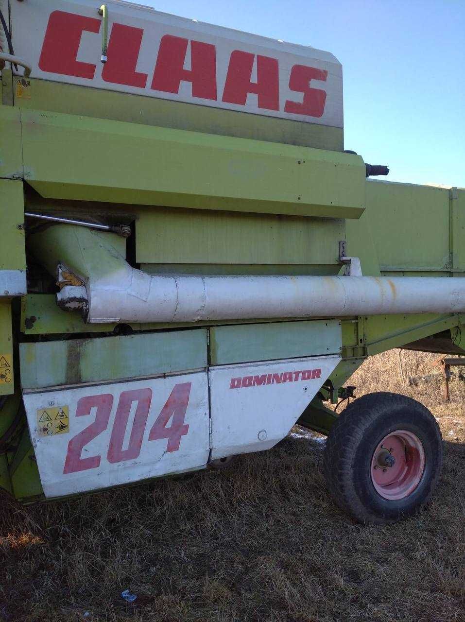 Комбайн Claas Mega 204