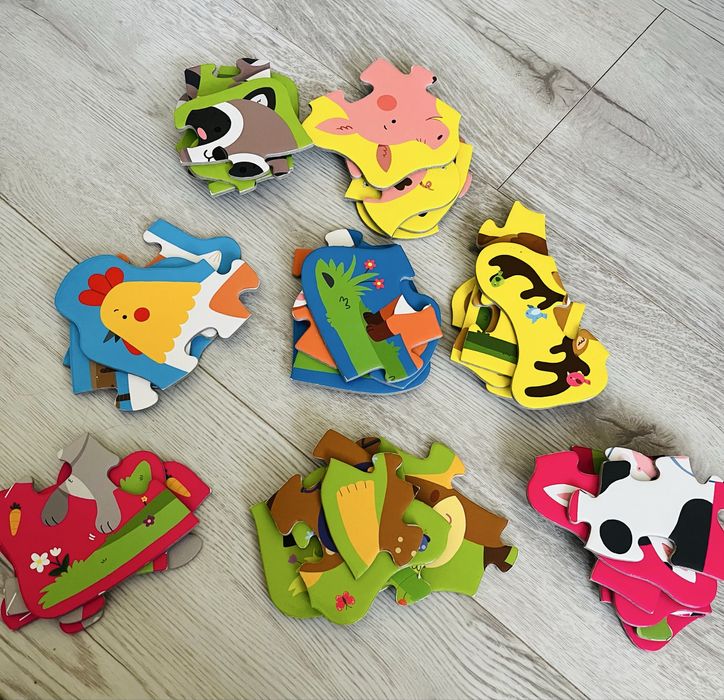 Puzzle zwierzątka
