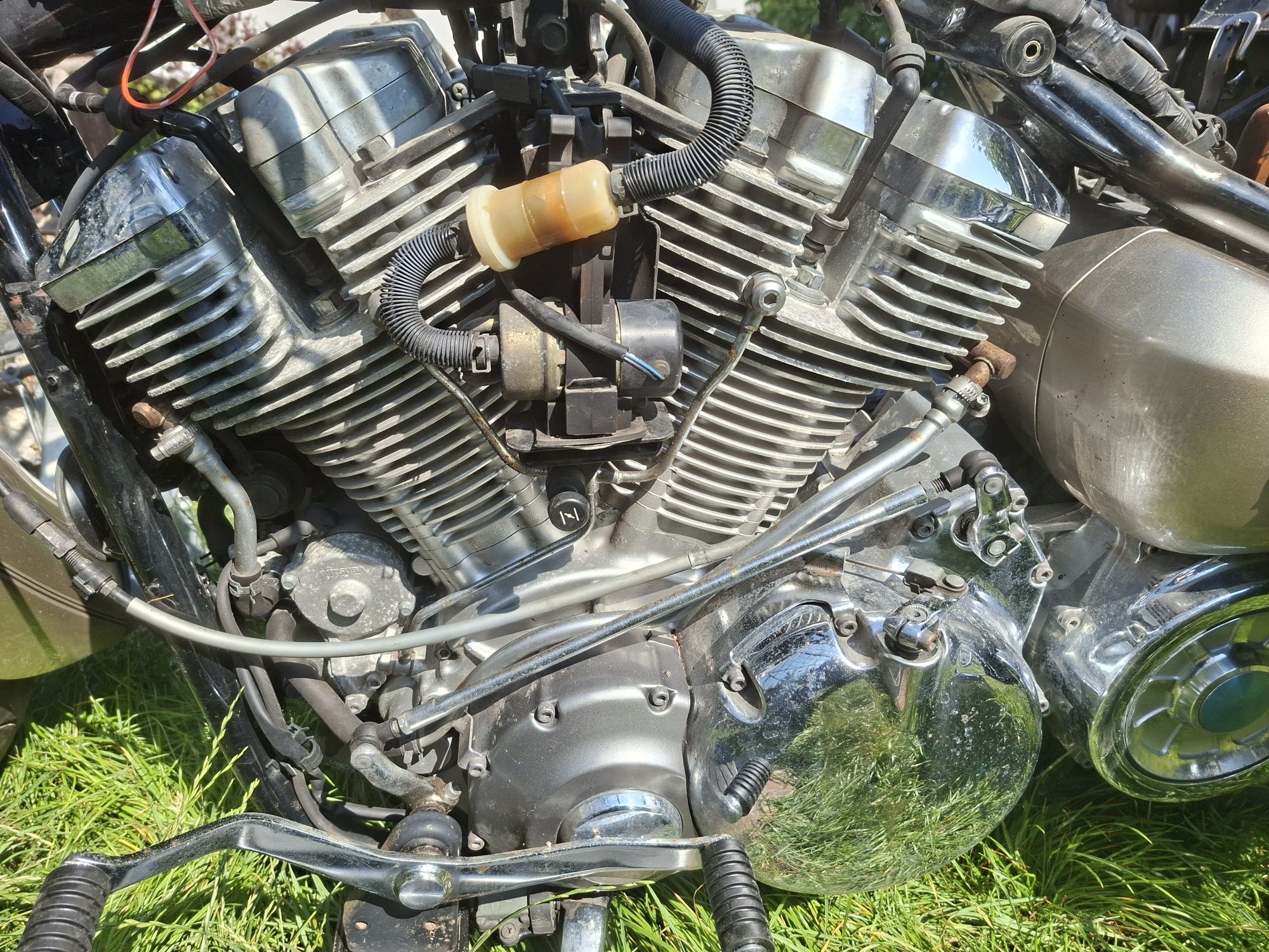Yamaha xv 1600 wild star silnik skrzynia swap