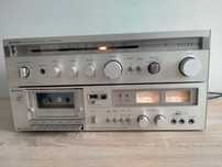Amplituner Hitachi SR-2010+magnetofon D30-S, ładny stan!