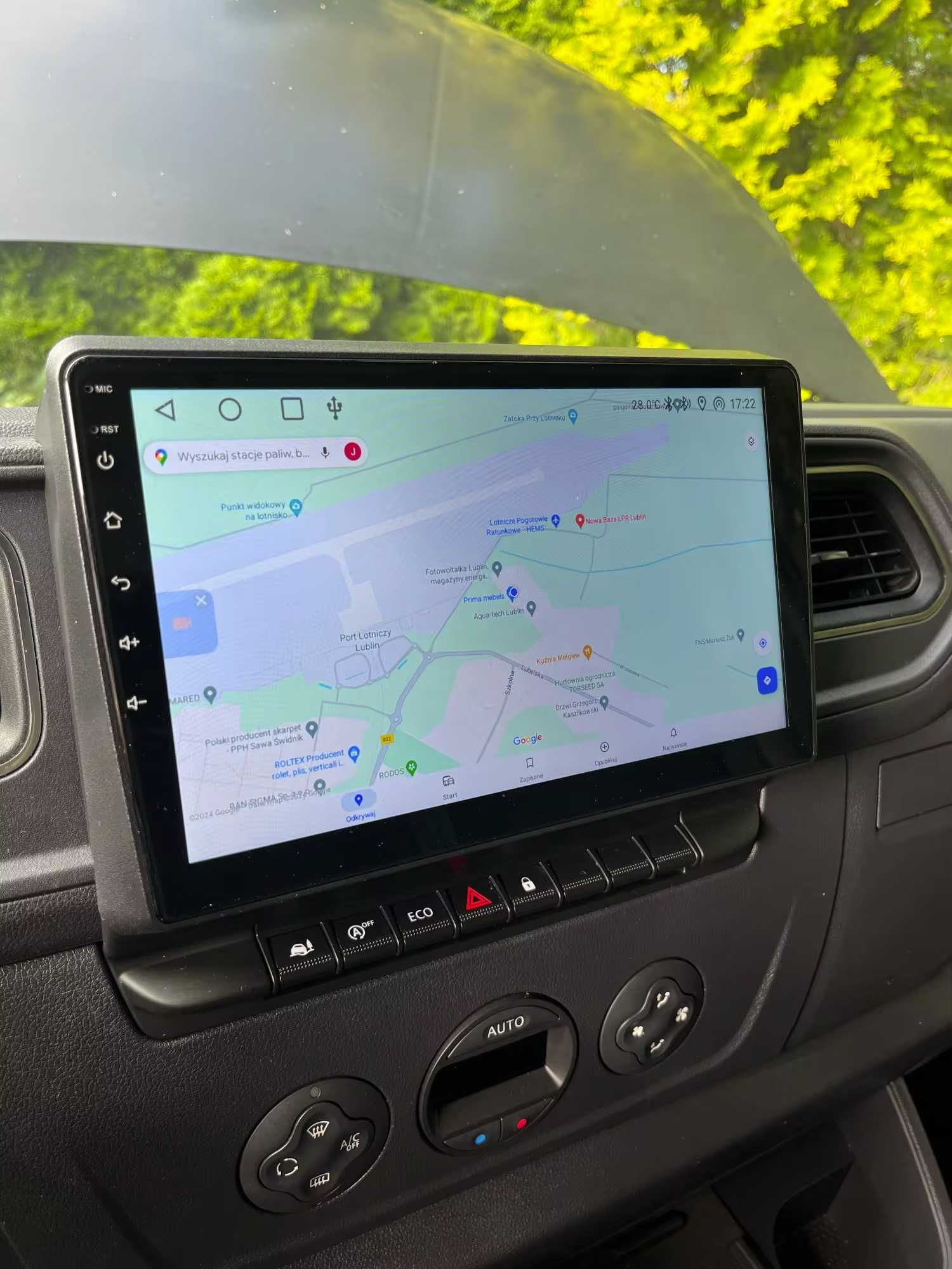 Radio 2din Android 12 Renault Master 2019/2023