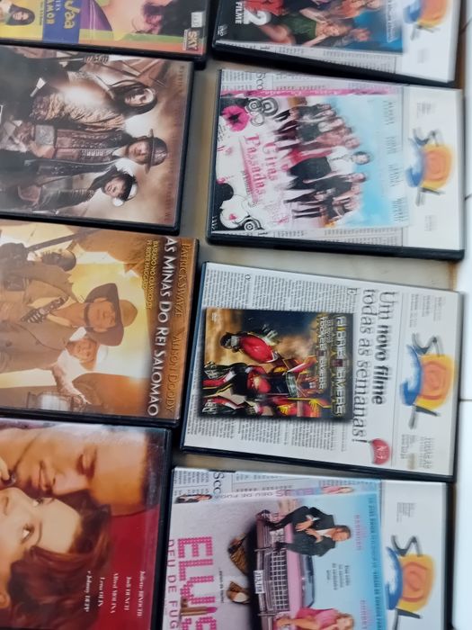 Conjunto de 18 Dvd's Diversos