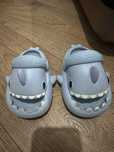 Шлепки, кроксы, crocs, тапочки, капці акула, шльопанці