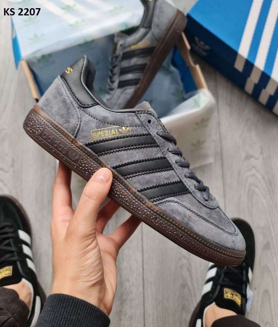 Мужские кроссовки Adidas Handball Spezial 'Grey' Размеры 41-45