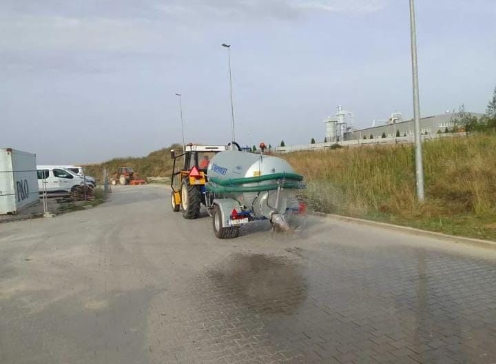 Usługi beczkowozem/ zamiatarka