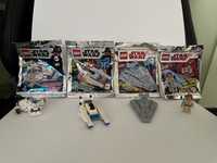 4 minizestawy Lego Star Wars 911949, 911946, 911842, 911839