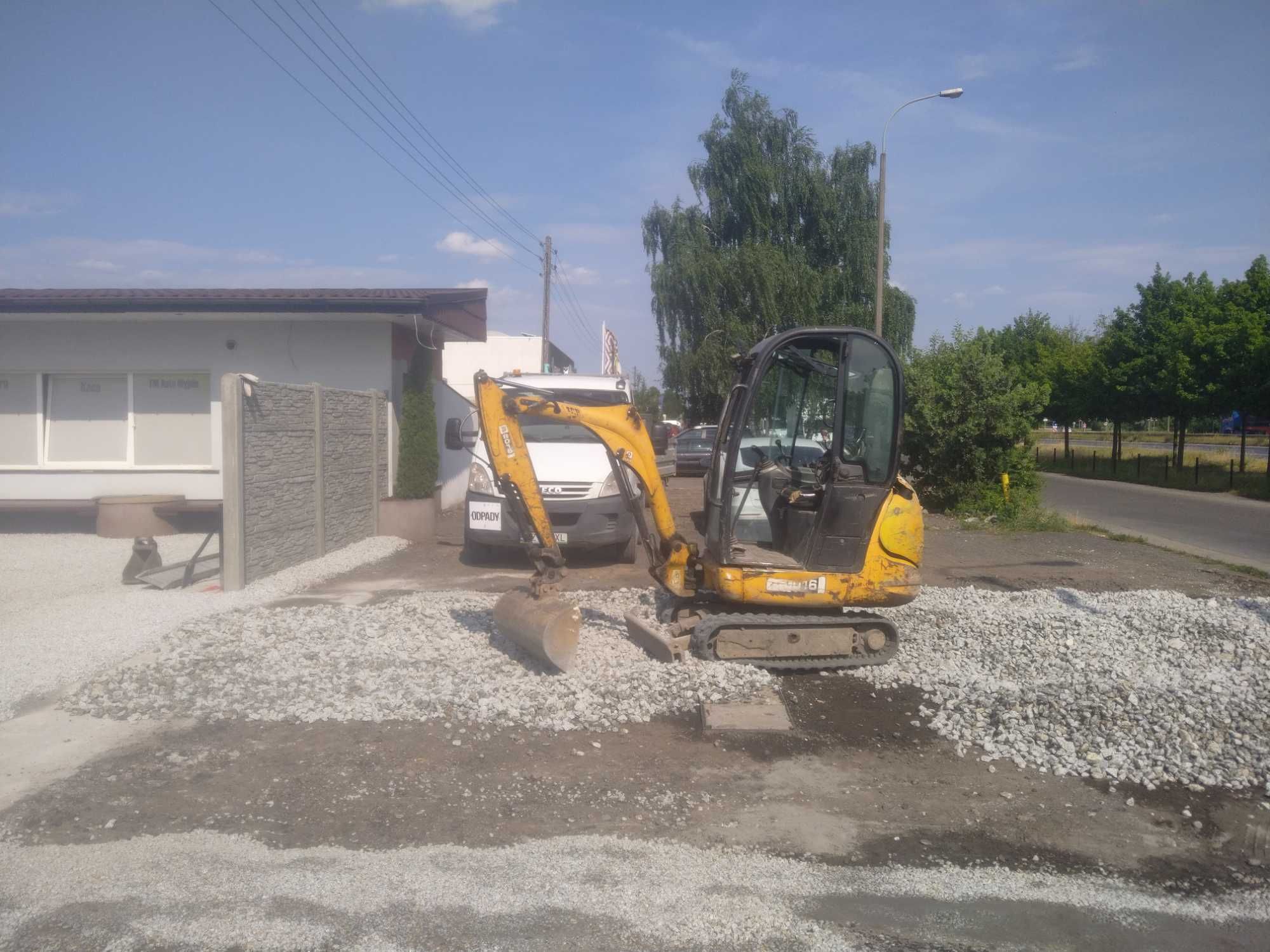 Rozbiorki domow garazy kucie betonu posadzek wywoz śmieci Poznań 30 km