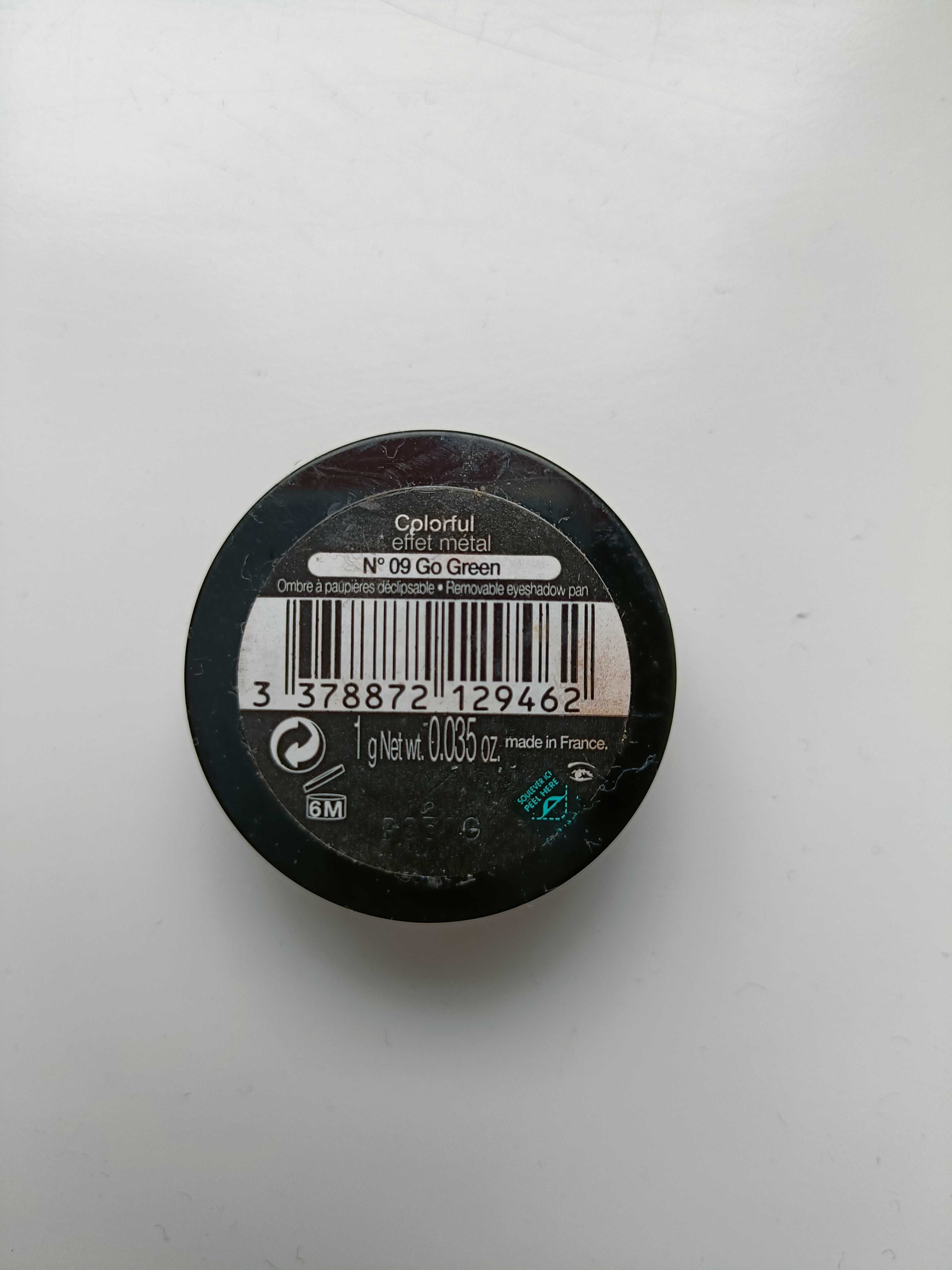 Cienie Sephora Go Green 09 Colorful metal effect