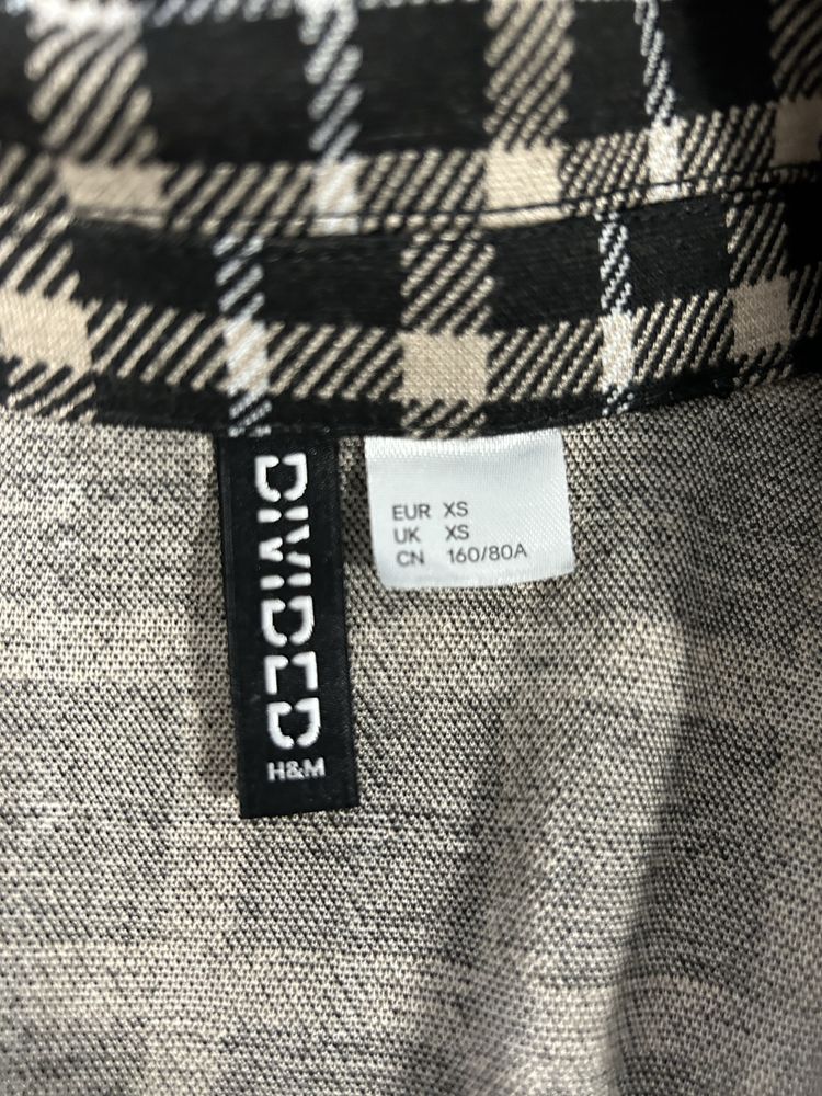 Koszula kardigan damski XS H&M