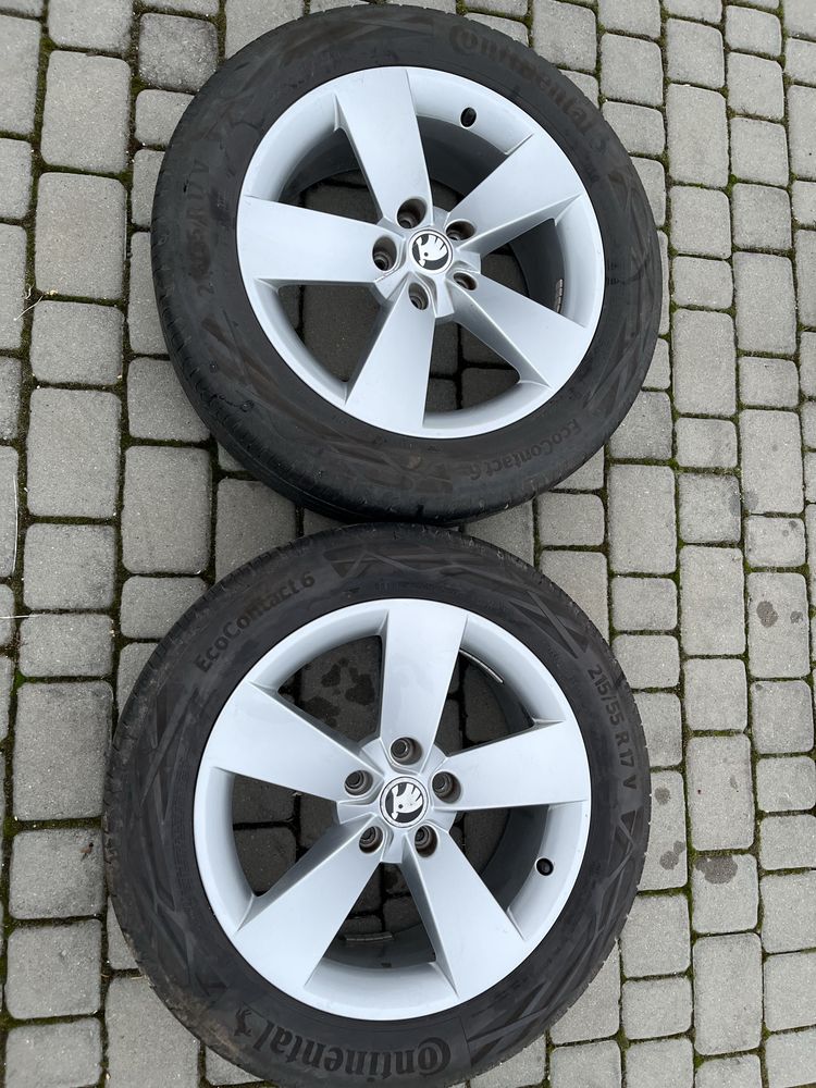 Alufelgi 5x112 17 cali Skoda Kodiaq Karoq Octavia Superb Yeti