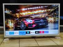 Телевізор Samsung 32 Smart TV Wi-Fi T2/ Tizen / Білий / 2020 рік.