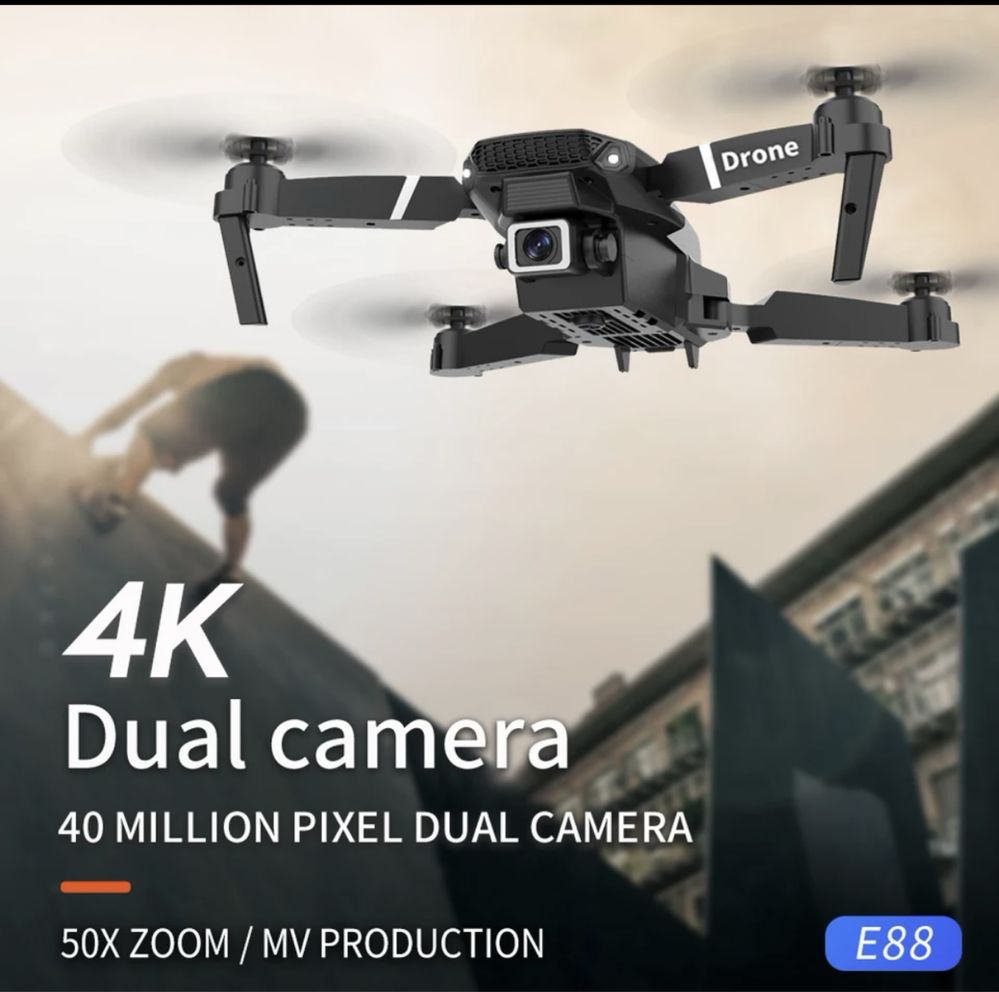 Drone novo 4k câmera grande angular