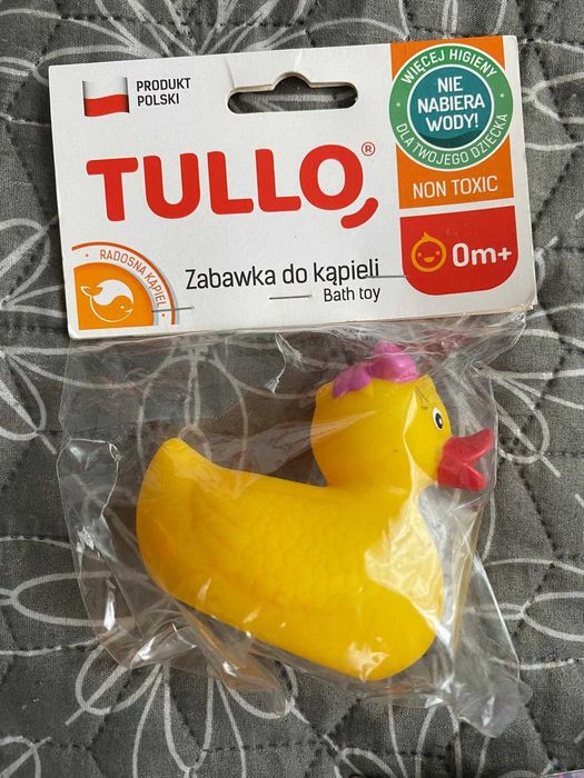 zabawka do kąpieli gumowa kaczka Tullo - nowa