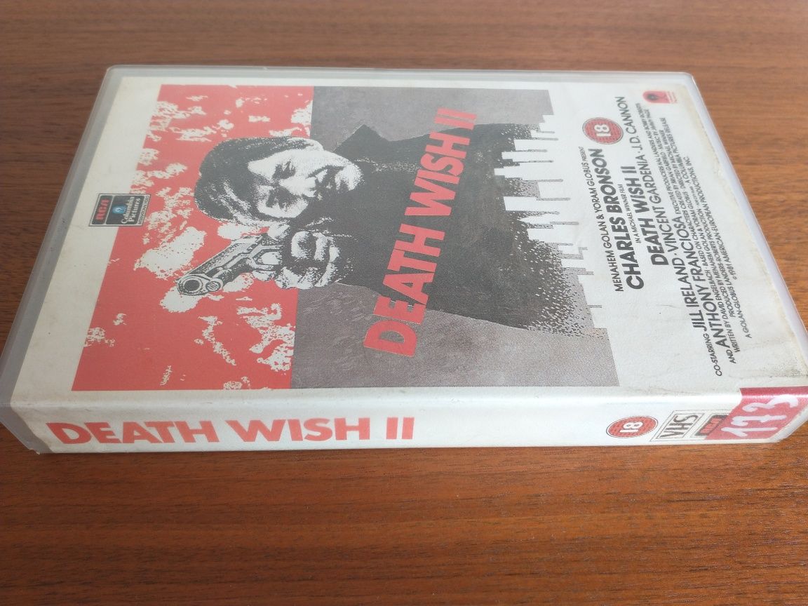 Życzenie śmierci 2 / Death wish II / Bronson kaseta VHS