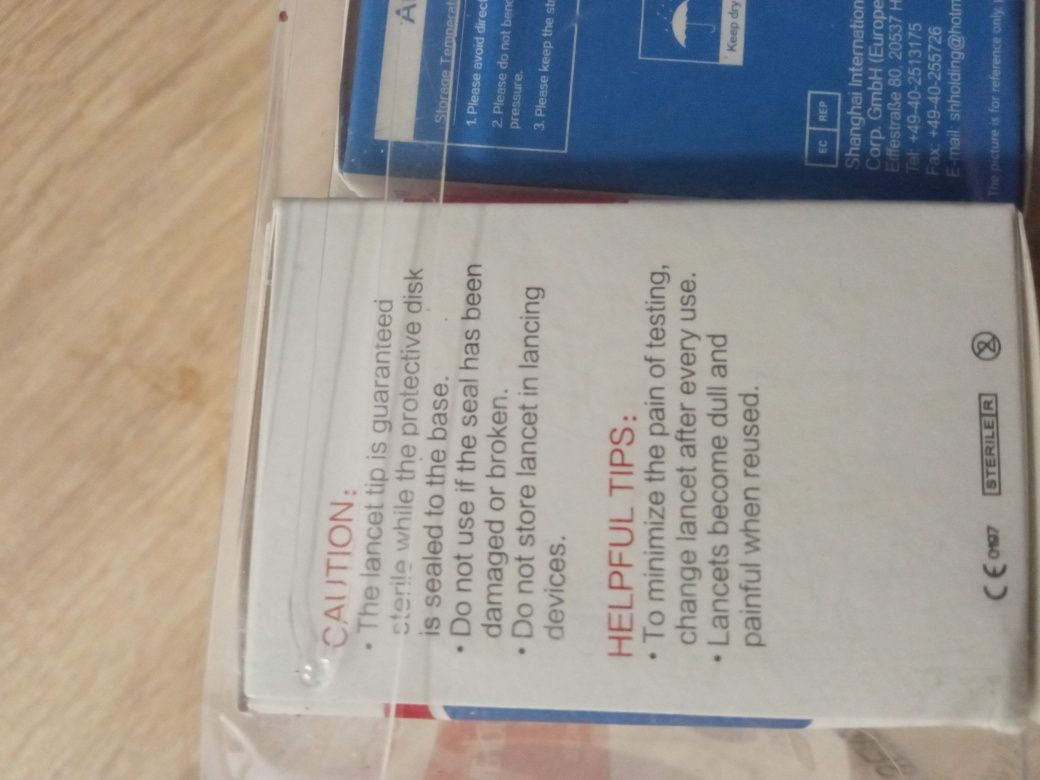 Paski i lancety do pomiaru poziomu cukru 50 sztuk komplet