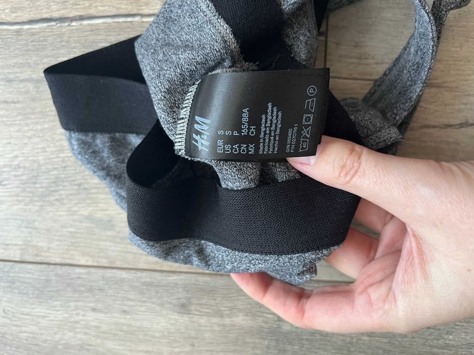 Top szary H&M rozmiar S